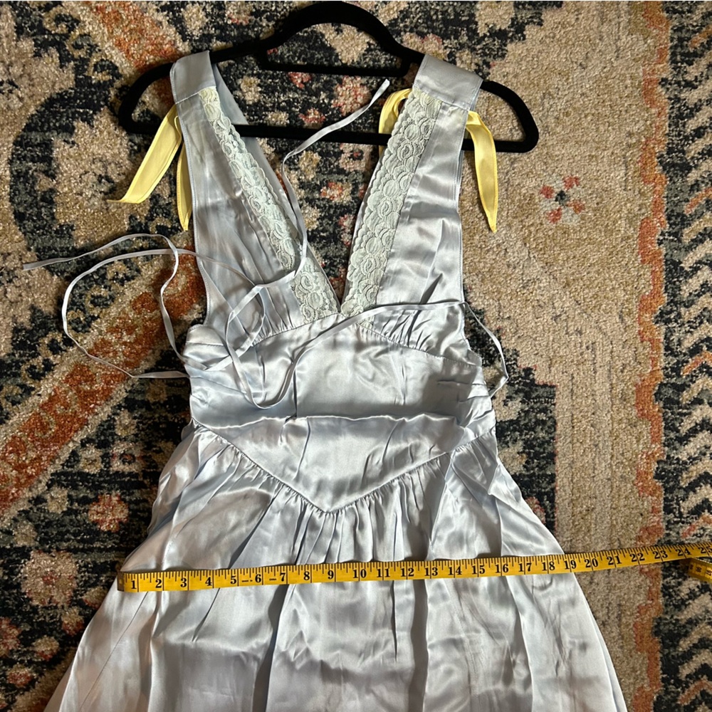 Helsa Celeste dress, light blue, size small - Picture 14 of 15